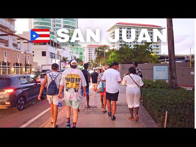  SAN JUAN CONDADO BEACH DISTRICT PUERTO RICO WALKING TOUR 4K