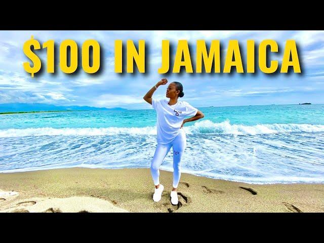 $100 IN JAMAICA!| THINGS TO DO IN KINGSTON| Kayy Moodie