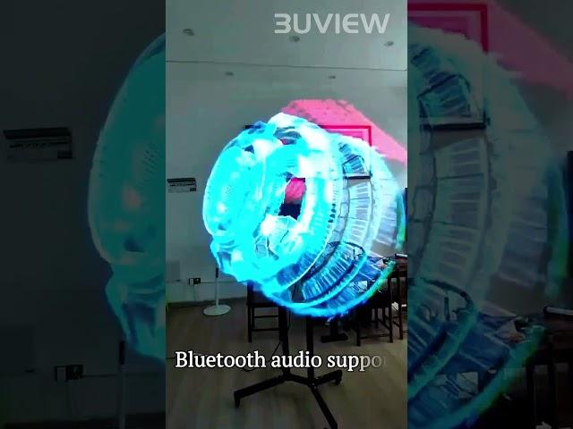 3uview Large size 3D fan LED advertising screen