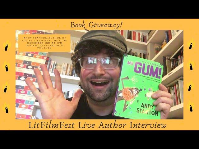 Writing HORRIBLE characters with Andy Stanton, Mr Gum author | LitFilmFest Classrooms ep. 12