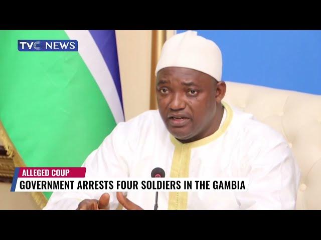 Gambia Government Arrests Four Soldiers for Allegedly Plotting Coup