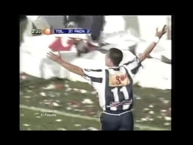 Liguilla Futbol Mexicano (Semis Vuelta): Toluca 2 Pachuca 4 (Invierno 2001)