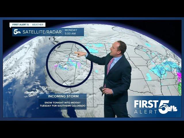 Old man winter on the way to Southern Colorado, a look at what you can expect