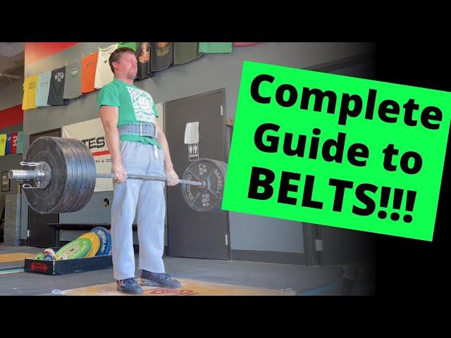 LIFTING BELTS: The Complete Guide and What NOT to Get! (Lifting Gear Series)