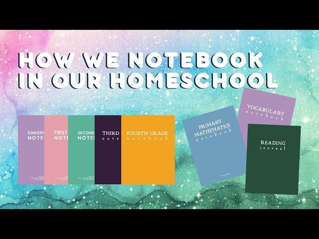 HOMESCHOOL NOTEBOOKING // How We Use SchoolNest Notebooks