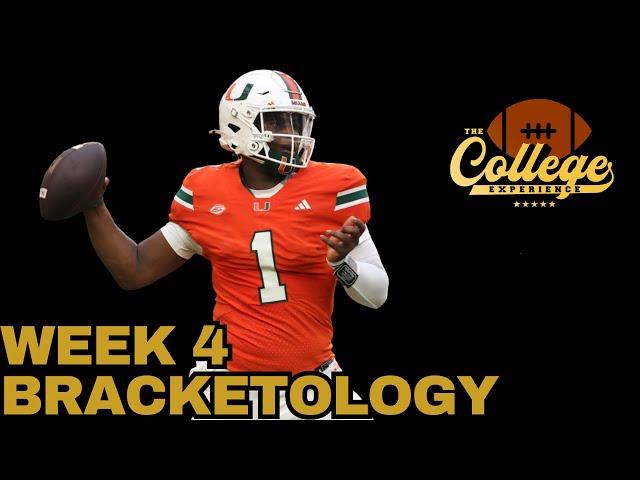 College Football Week 4 Bracketology | The College Football Experience