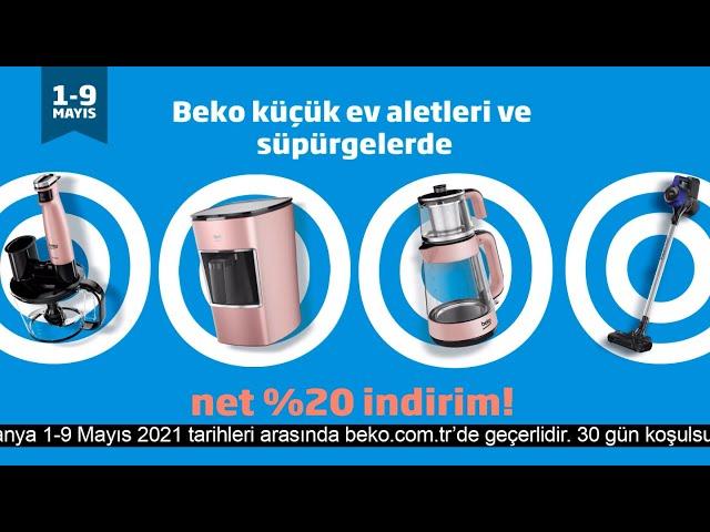 Beko’da Tüm Küçük Ev Aletleri ve Süpürgelerde Net %20 İndirim!