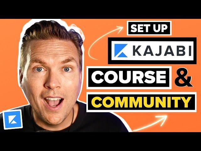 Kajabi: How to add a COMMUNITY to a COURSE (Full tutorial)