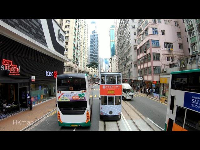 2019-Jan-18 #HongKong4K #香港電車遊 #HongKongTramRide 東行 Eastbound : 堅尼地城 Kennedy Town  跑馬地 Happy Valley