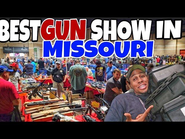 MY FIRST GUN SHOW IN MISSOURI  *TOO MANNY RARE GUNS*