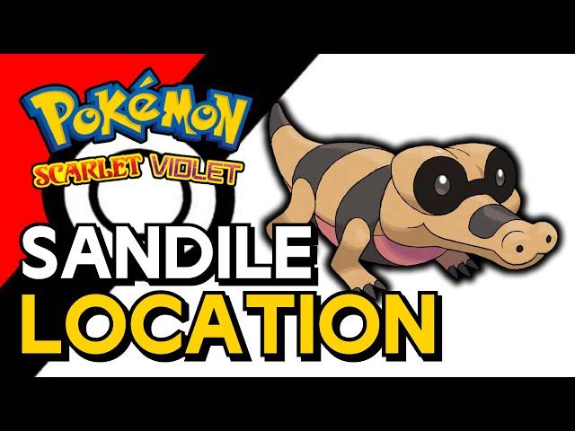 Pokemon Scarlet & Violet - Sandile Location