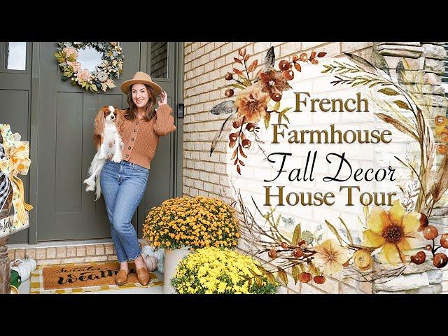 *NEW* 2024 Cozy French Farmhouse FALL DECOR House Tour! kateschwanke