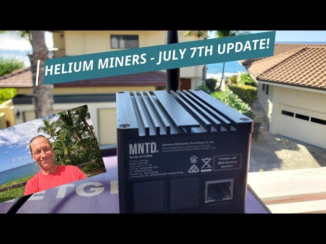 One Minute Crypto  Helium Miner July 7th Update - 12% ROI! Stats - 3 Areas Island/City/Rural! #4K