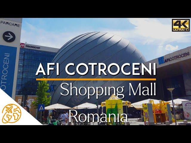 AFI Cotroceni Mall Bucharest 4k Largest Shopping Mall in Romania