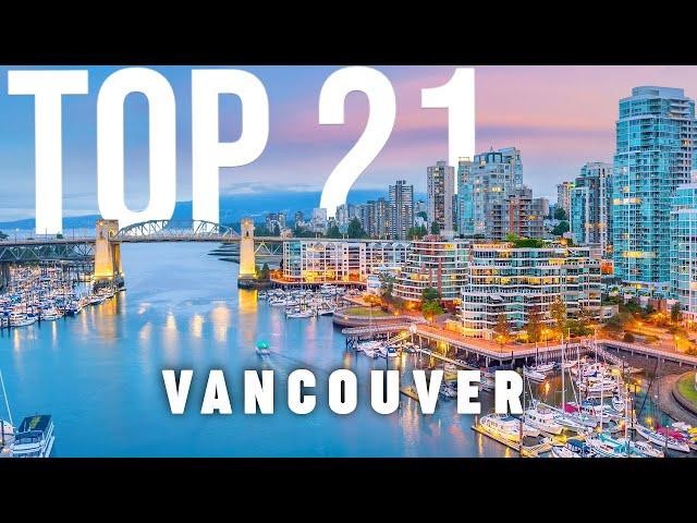 TOP 21 Things To Do In Vancouver  Travel Guide