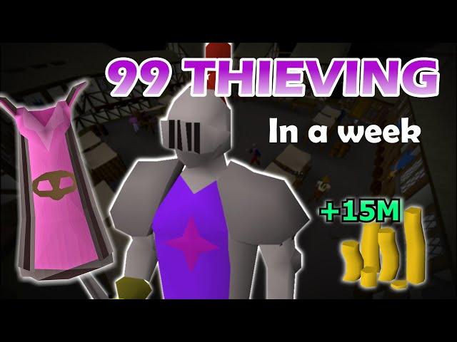 [OSRS] 99 THIEVING guide from Ardy Knight with tips and tricks |250K xp/hr|