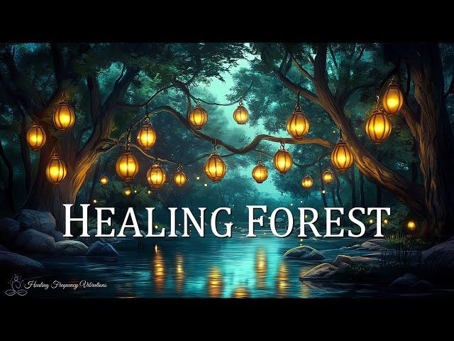 Healing Forest Ambience | 396Hz + 639Hz + 963Hz | Holistic Healing & Spiritual Awakening