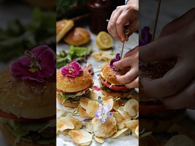 Tuna Steak Burgers with Dill Mayo Coleslaw #food