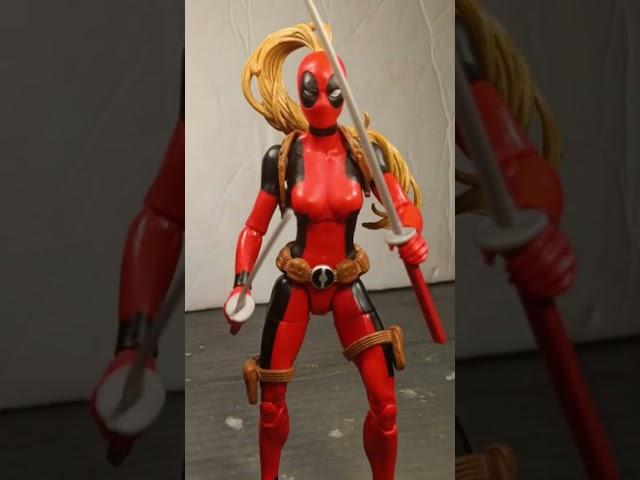 Saying nothing nice about you #ladydeadpool #stopmotion #meme #shorts