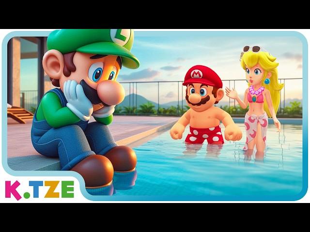 He CAN’T Swim. Nobody knows  Super Mario Odyssey Story