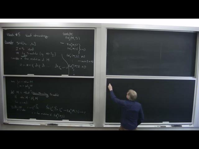 Graduate Course: Computational commutative algebra and computational algebraic geometry - Lecture 5