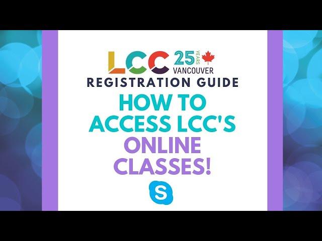 LCC Guide - How to Access LCC's Online Classes