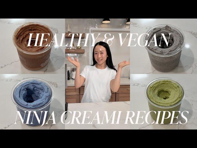  EASY & HEALTHY Ninja Creami Ice Cream Recipes | Vegan, Dairy Free, and High Protein with Collagen