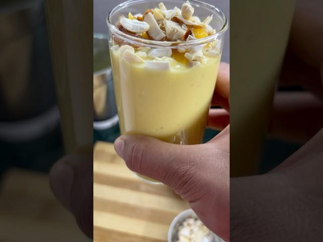 Mango lassi..#mangolassi #mango #lassi #summer #summerdrink #favorite #youtube #shake #shortsfeed