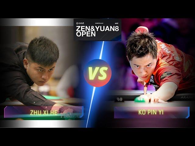 ZHU XIHE VS KO PIN YI | 2024 ZEN&YUAN8 OPEN 2 #9ballpool #highlights