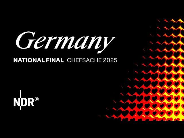 Chefsache ESC 2025 Livestream - Germany National Final  | Vote @ www.esc.vote ️| #Eurovision2025