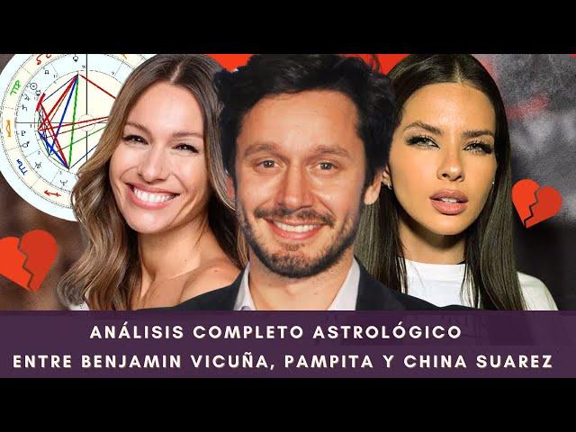 Benjamin Vicuña entre Pampita y China Suarez: Secretos revelados en el analisis completo astrologico