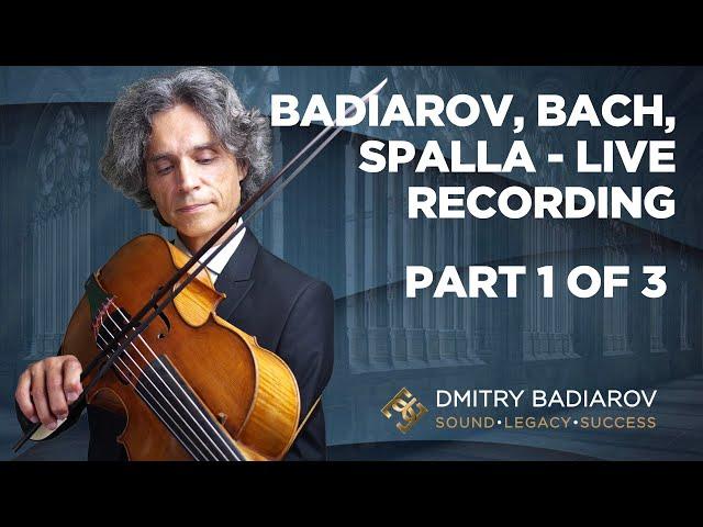 Cello Da Spalla  - Live Concert; Bach Cello Suite 1