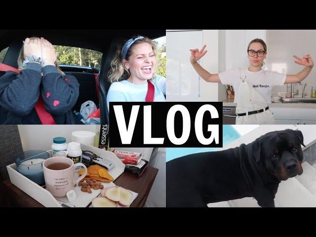 VLOG: Apartment hunting, sick days, self tapes