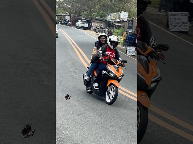 Honda Click 125 v1 Orange Color