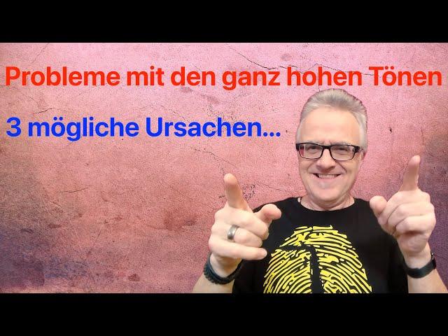 Probleme mit den ganz hohen Tönen - 3 mögliche Ursachen (Saxophon Praxis Tipps)