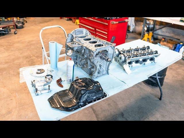 How To Rebuild A Car Engine (4B11T)