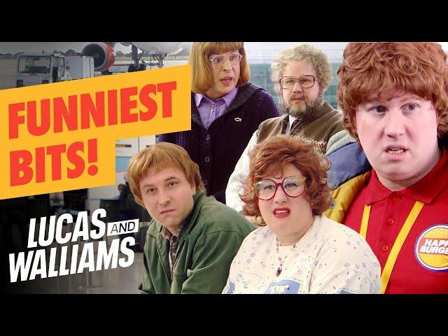 LIVE!  COME FLY WITH ME S1 - ALL THE FUNNIEST BITS! | Lucas and Walliams