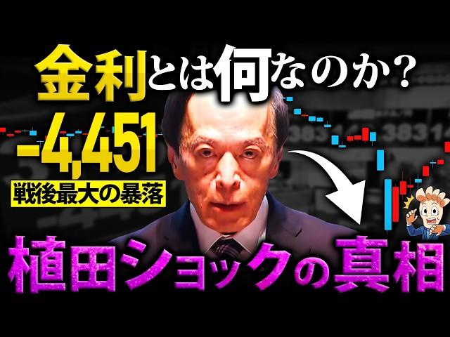 金利とは何なのか？株価への影響をわかりやすく解説【植田ショックの真相】