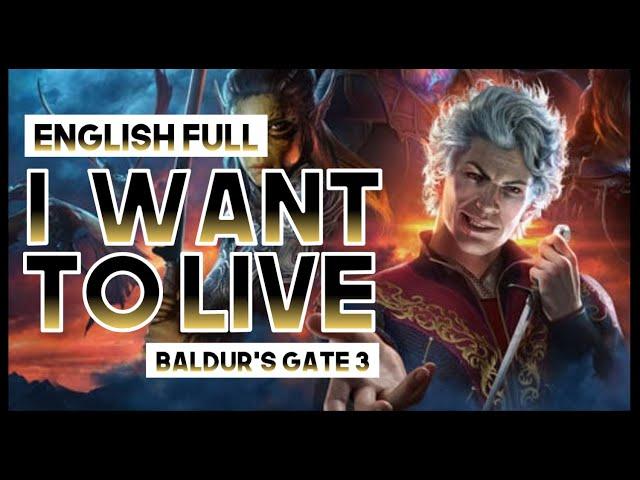 【mew】 "I Want to Live" ║ Baldur's Gate 3 OST ║ Full ENGLISH Cover & Lyrics