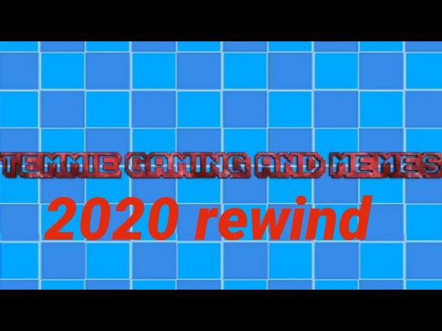 Temmie gaming and memes 2020 mini rewind