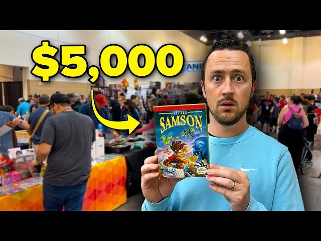 What are the RAREST Games at a Retro Game Convention?