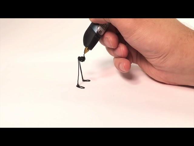 Create 3D Pen for Beginners - Doodling a DOG Simple (3Doodler)