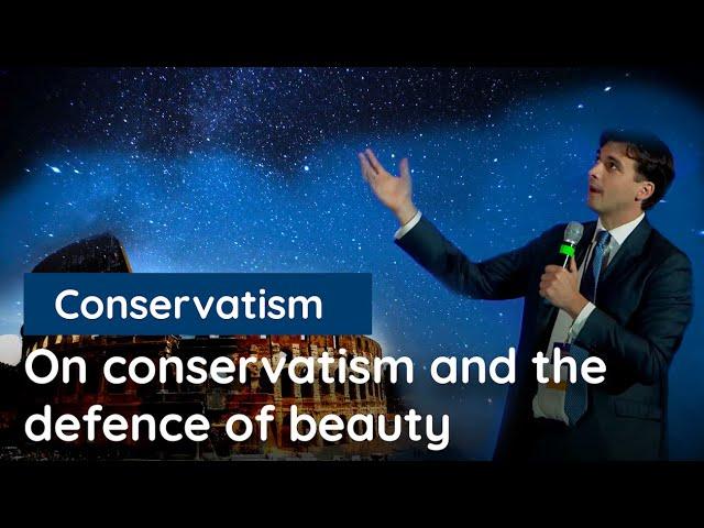 Conservatism as an Aesthetic Movement: Thierry Baudet at the National Conservatism Conference 2020