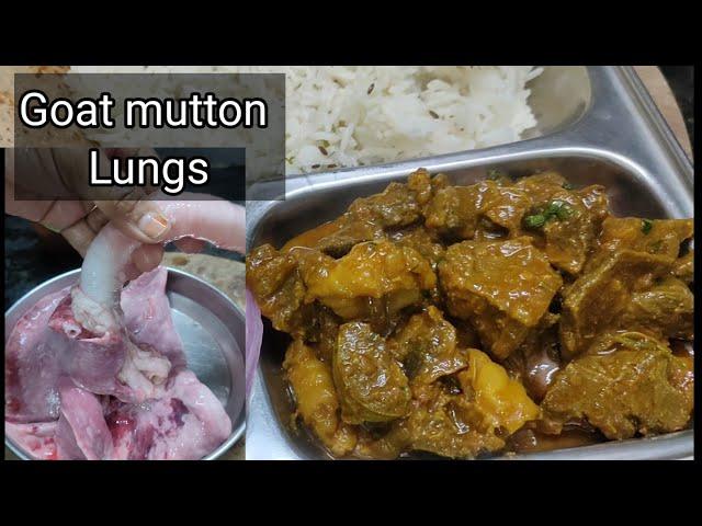 MUST TRY! Goat Mutton Lungs Recipe  🫁 (मटन लंग्स) - SO GOOD!