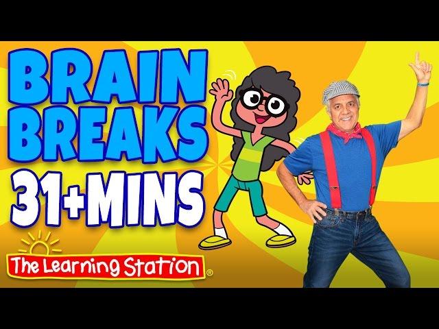 Brain Breaks  Action Songs and Dance Songs for Kids Playlist  Move and Freeze  Kids Songs