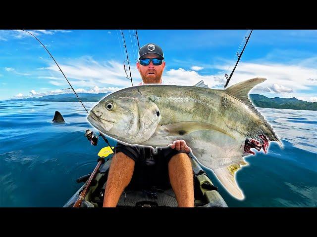 Shark Attacks My Fish... Then My Kayak!