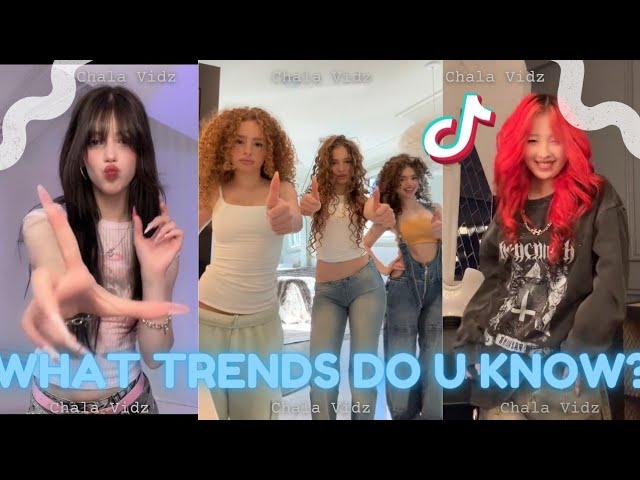 WHAT TRENDS DO YOU KNOW? - TikTok Dance Challenge Compilation of 2024 [NEW] Trending #dance #tiktok