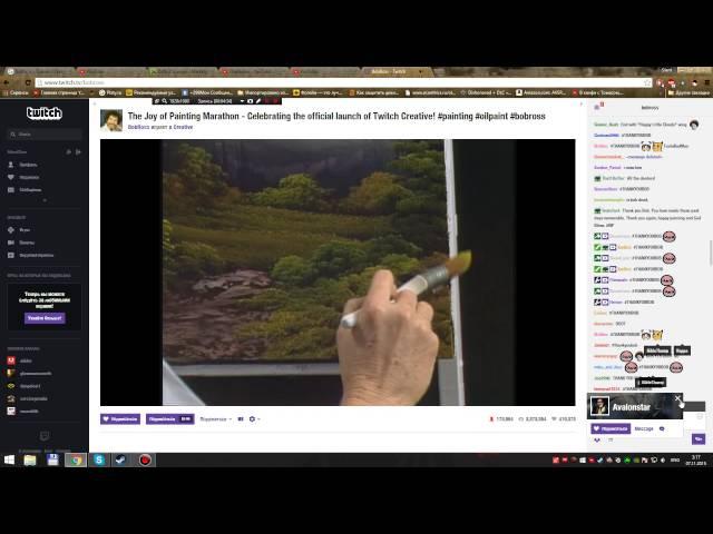 TWITCH BOB ROSS END OF THE STREAM. #THANKYOUBOB