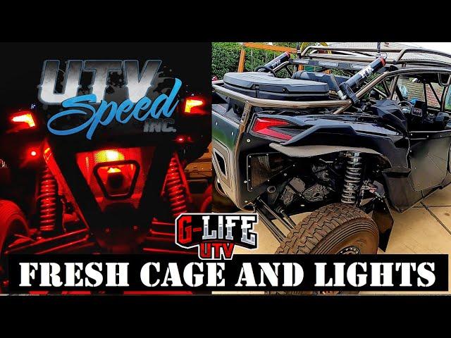 UtvSpeedInc Cage and some badass lighting with SwitchPros EP - 203