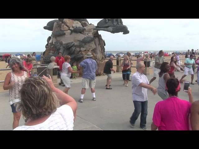 Hampton Roads West Coast Swing Flash Mob Sept 2015